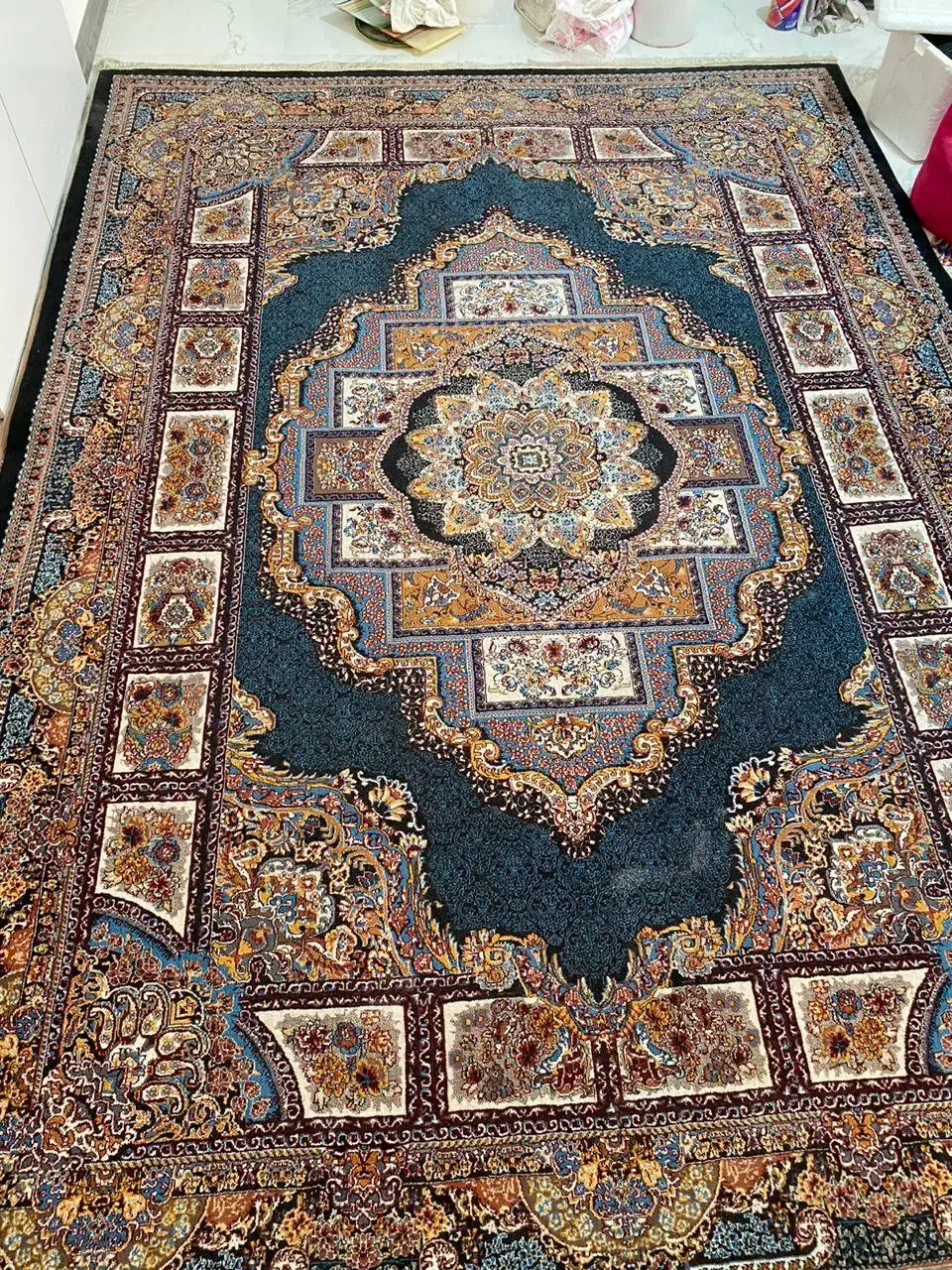 فرش ۹متری|فرش|چهارباغ, |دیوار