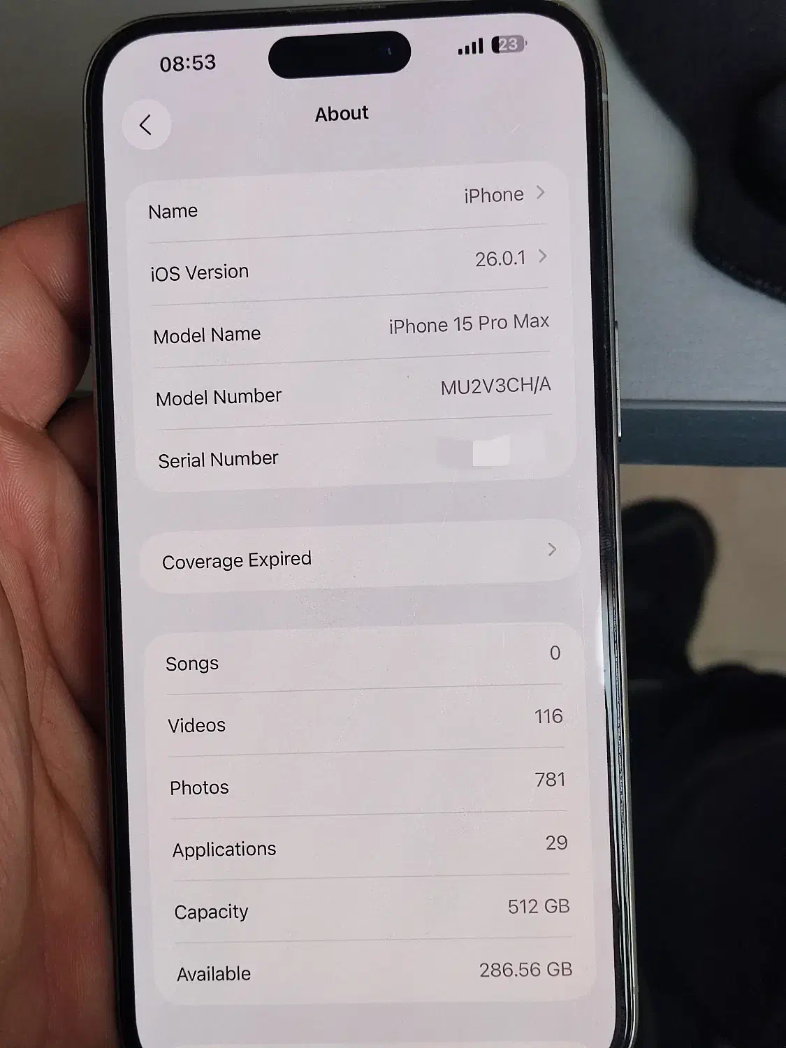 آیفون ۱۵ پرو مکس ۵۱۲ گیگ|موبایل|یزد, |دیوار