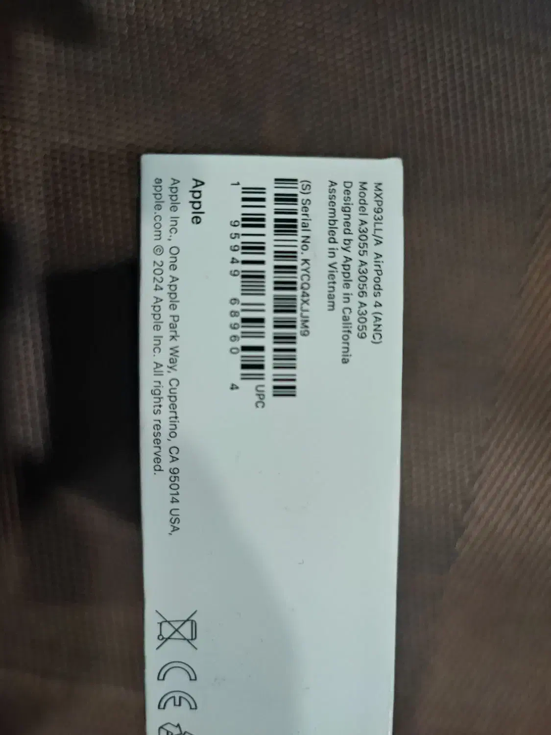 AIRPOD 4 WITH ANC پلمپ اکبند|لوازم جانبی موبایل و تبلت|تهران, صادقیه|دیوار