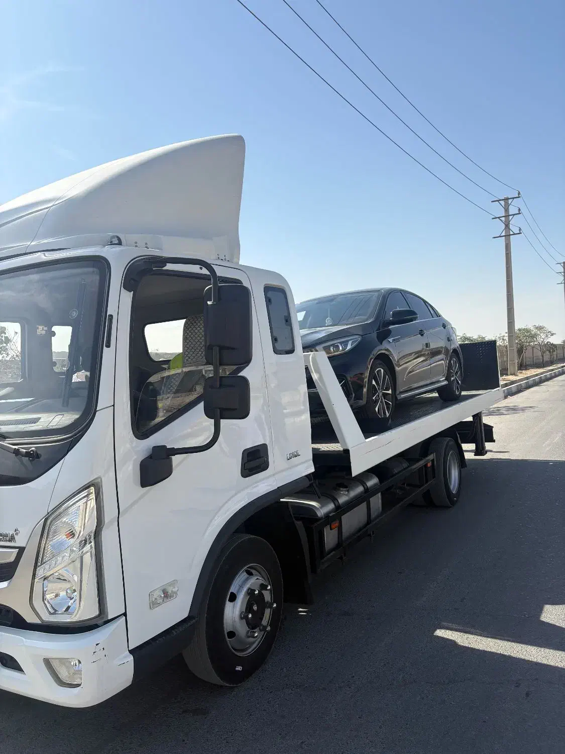 جرثقیل کفی دار و دکل بلند (قیمت مناسب)|خدمات حمل و نقل|تهران, وردآورد|دیوار