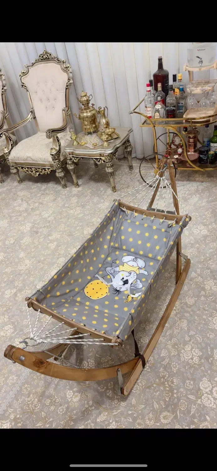 گهوار چوبی|تخت و سرویس خواب|یاسوج, |دیوار