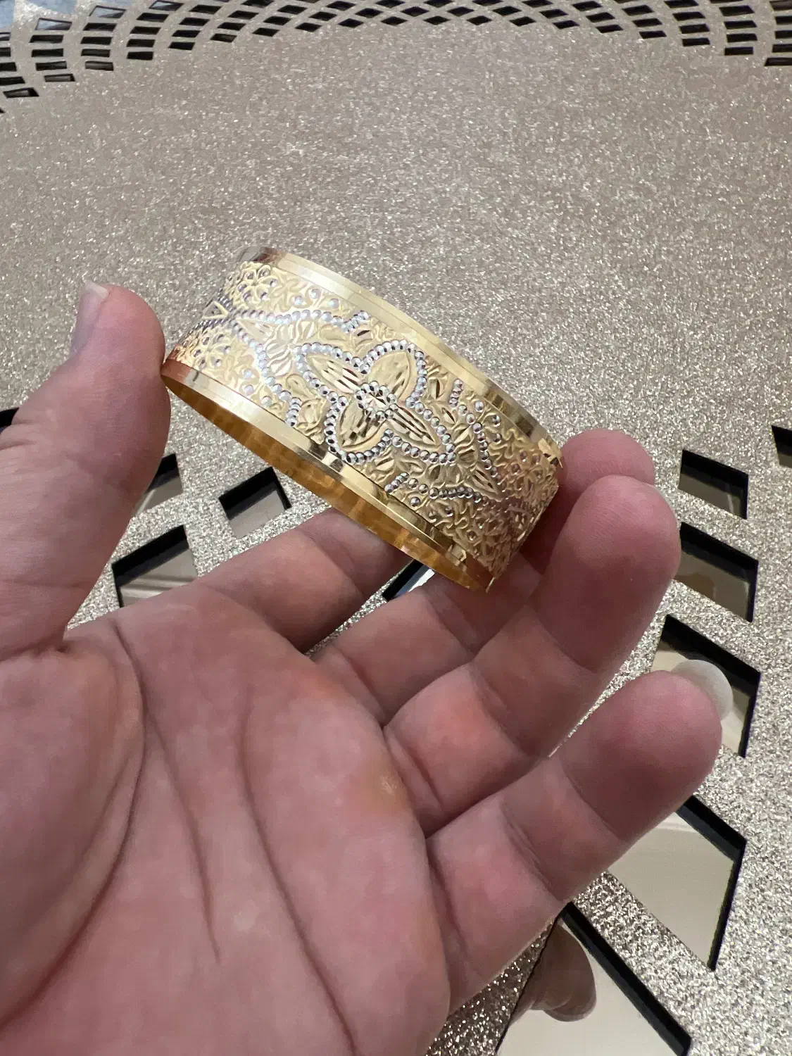 تک پوش طلا فنری|جواهرات|برازجان, |دیوار