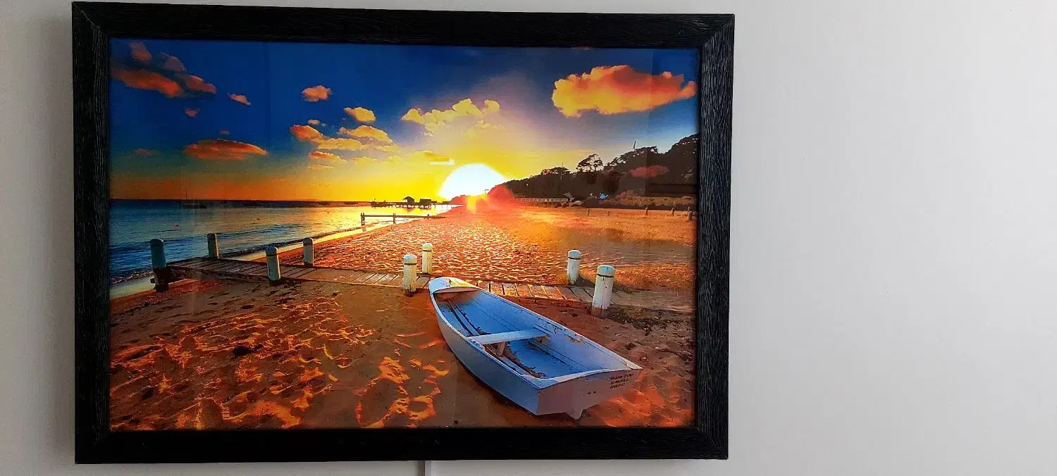 تابلو چراغ دار|تابلو، نقاشی، عکس|ماهدشت, |دیوار