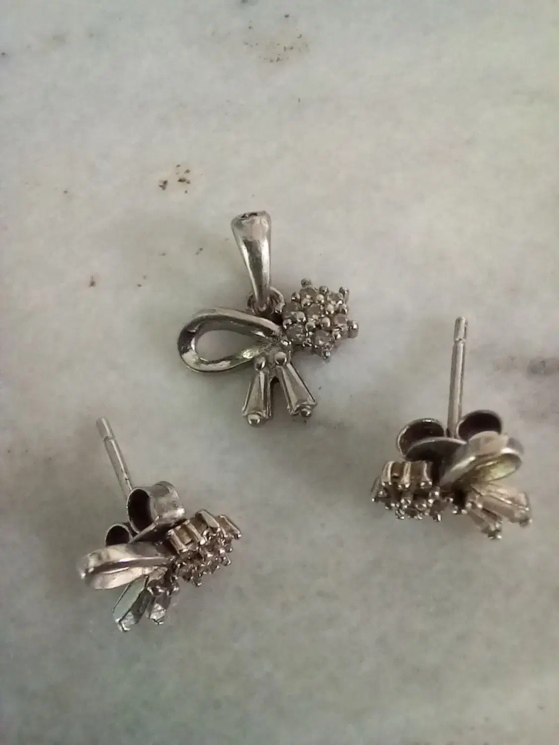 دستبندنیم ست فیروزه یاقوت نقره|زیورآلات و اکسسوری|قم, شاه سید علی|دیوار