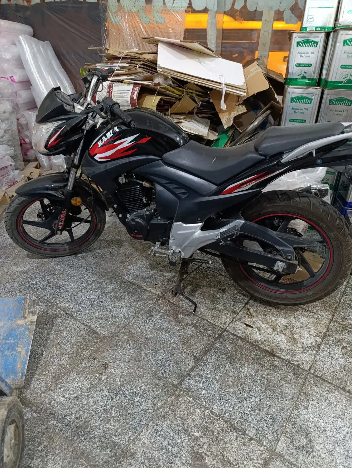 موتورسیکلت evo150cc مدل95 کم کار|موتورسیکلت|شهرکرد, |دیوار