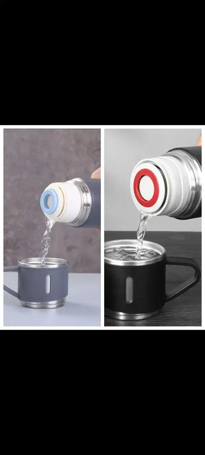 فلاسک لاکچری (سه لیوان)|ظروف نگهدارنده، پلاستیکی، یک‌بارمصرف|رشت, انصاری|دیوار