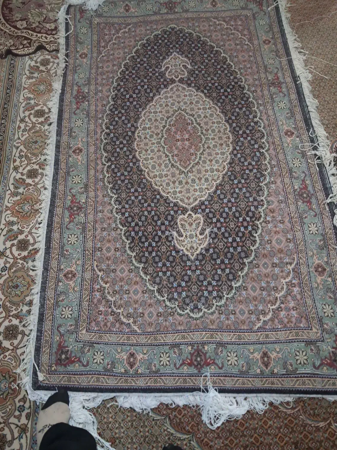 یک جفت فرش دست بافت|فرش|اردبیل, |دیوار