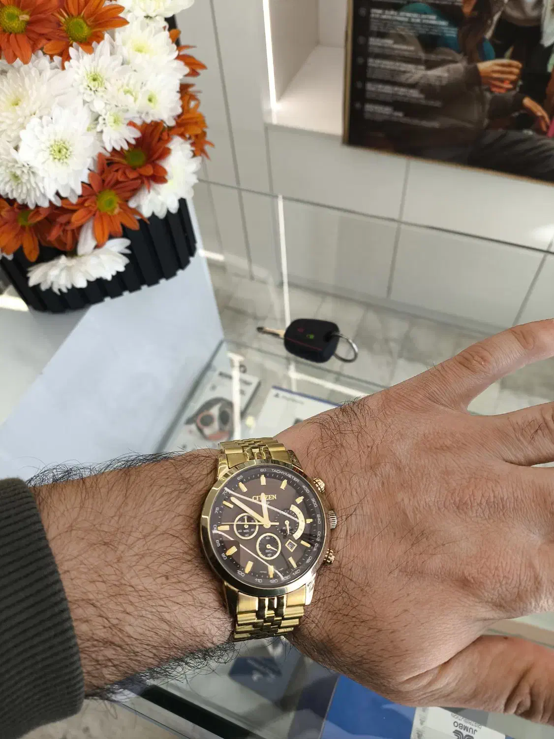 ساعت مچی سیتیزن موتور اصل ژاپن وی آی پی|ساعت|چالوس, |دیوار