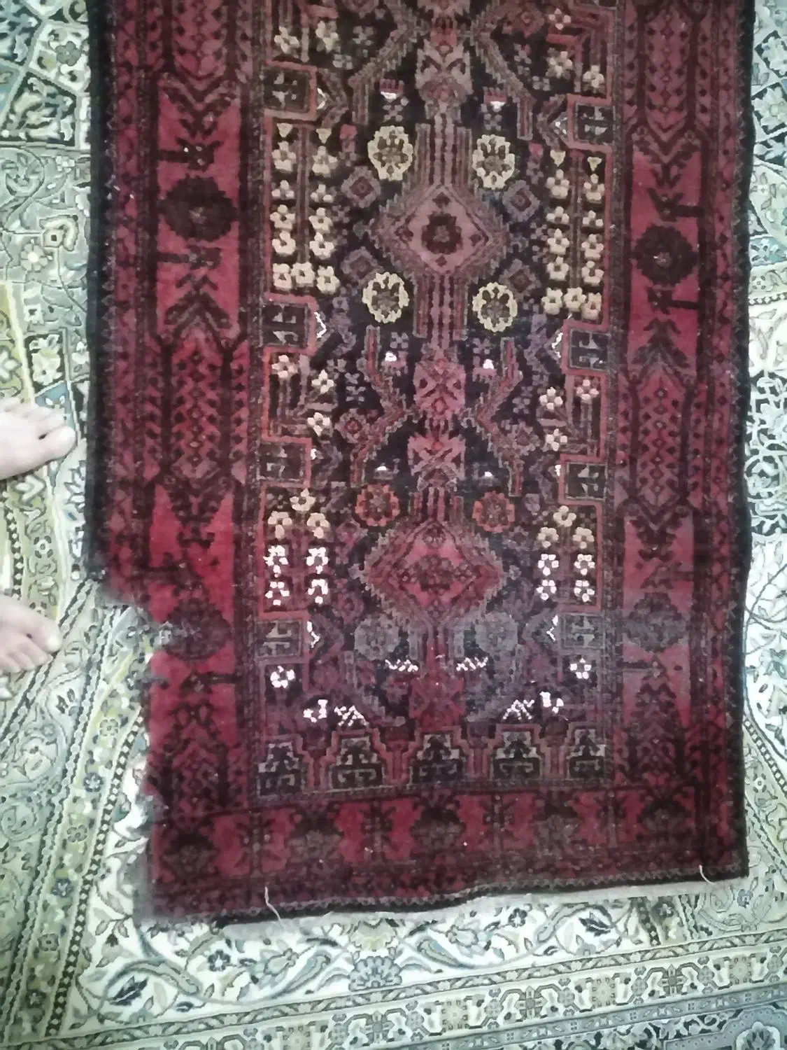 فرش دست بافت|فرش|اصفهان, ارزنان|دیوار