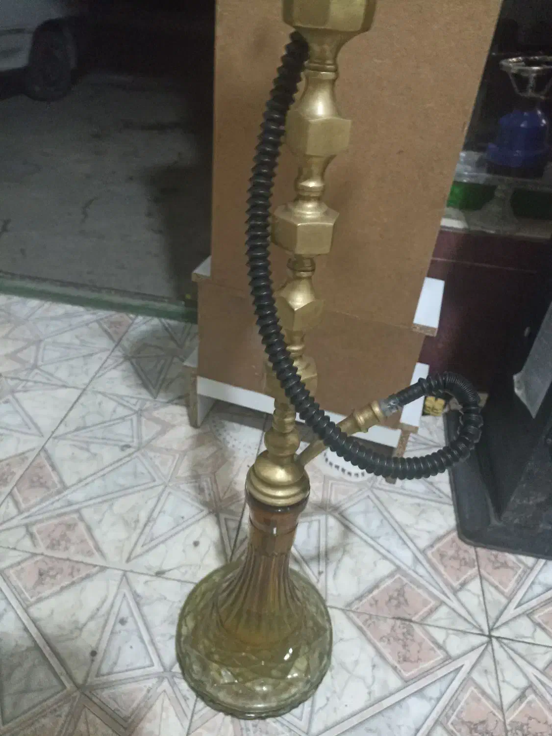 قلیون قلیان عربی با سری سیلیکونی ارتفاع ۱۲۰|کلکسیون و سرگرمی|ماهدشت, |دیوار