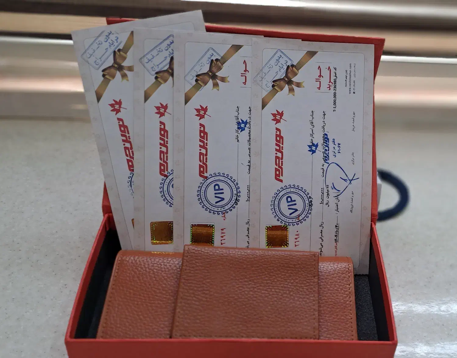 کیف پول و جا کارتی نوین چرم|کیف، کفش، کمربند|تهران, کوثر|دیوار