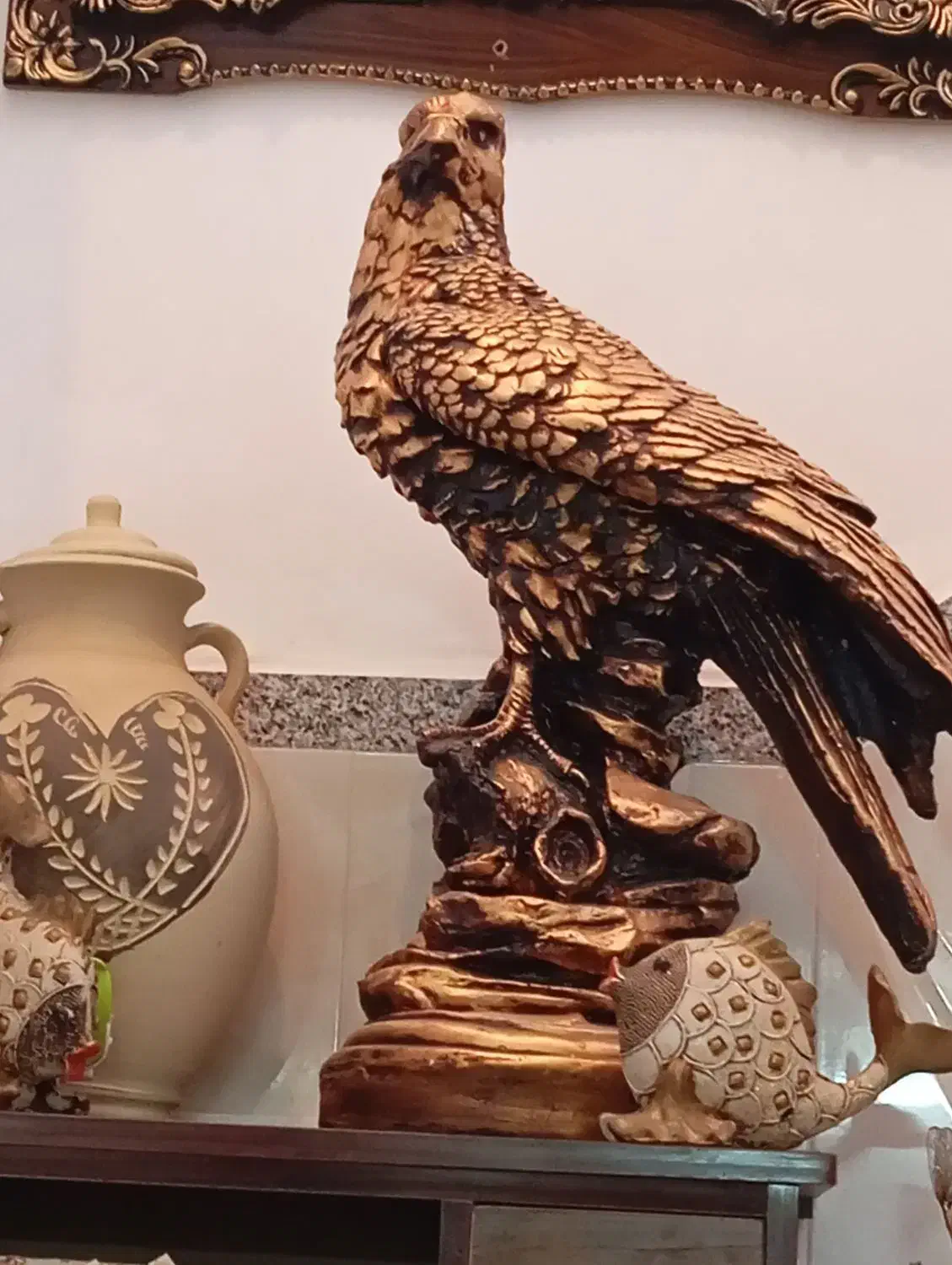 مجسمه عقاب|مجسمه، تندیس، ماکت|مرند, |دیوار