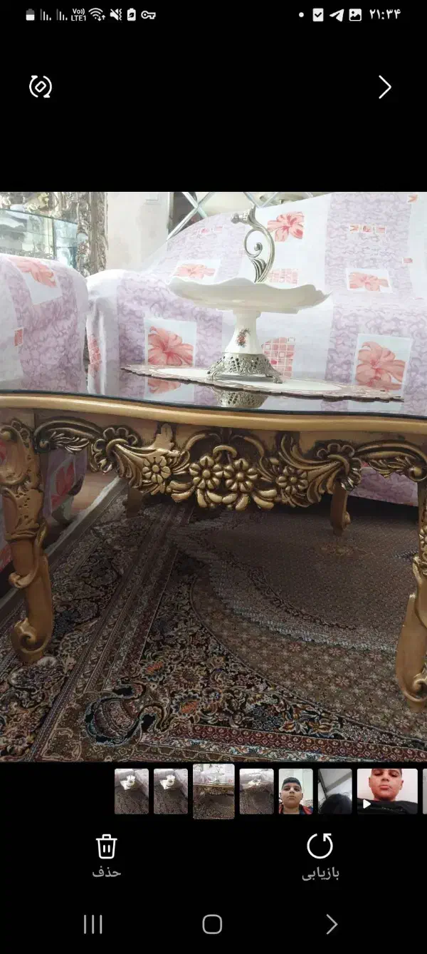 جلو مبلی دو عدد|مبلمان خانگی و میز عسلی|خوی, |دیوار