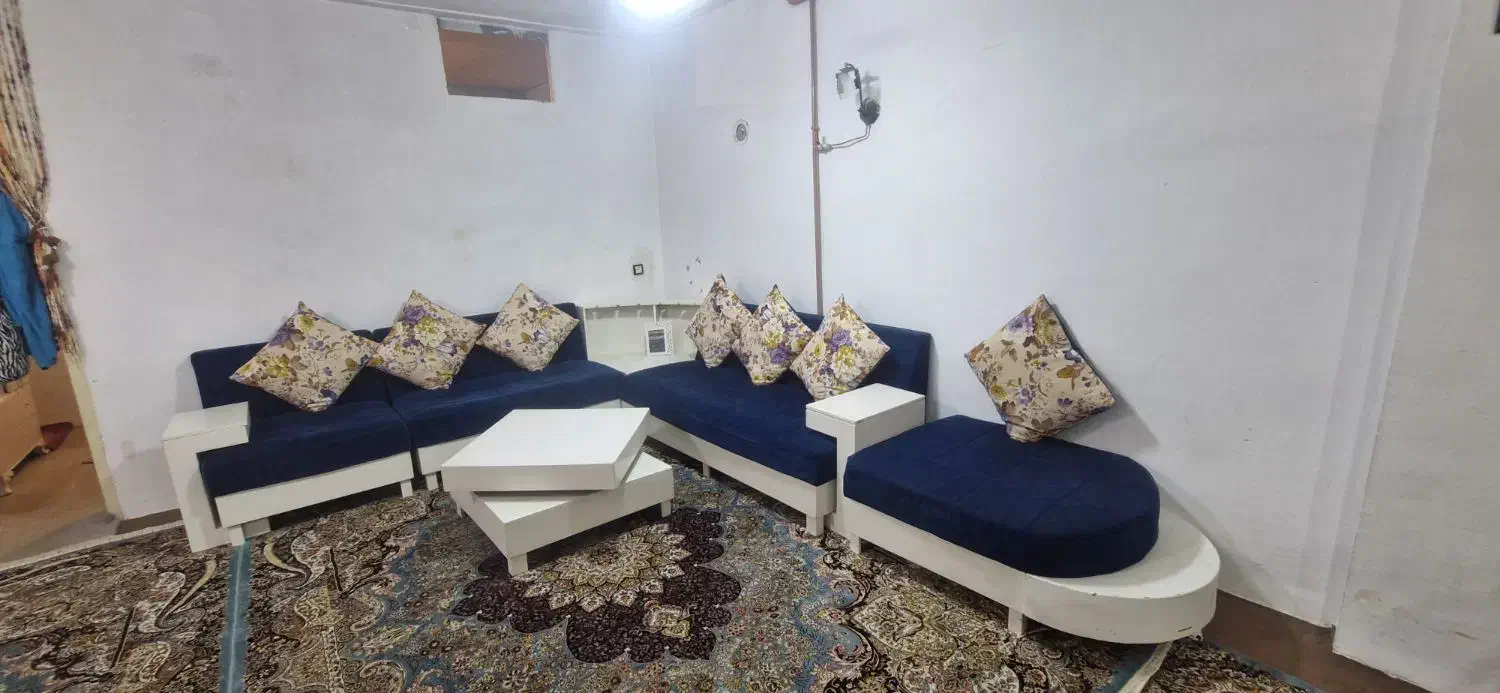 مبل ال ۷نفره بامیزوعسلی|مبلمان خانگی و میز عسلی|کرمانشاه, |دیوار