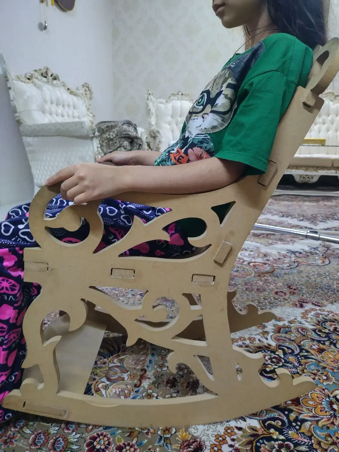 صندلی راک مخصوص آتلیه یا اتاق کودک|صندلی و نیمکت|مشهد, رستگار|دیوار