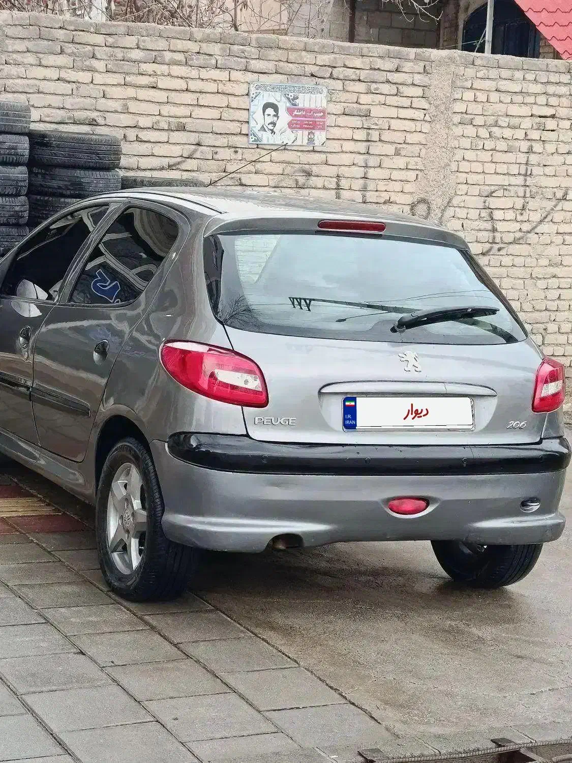 206 تیپ۵ مدل ۹۰|خودرو سواری و وانت|ارومیه, |دیوار