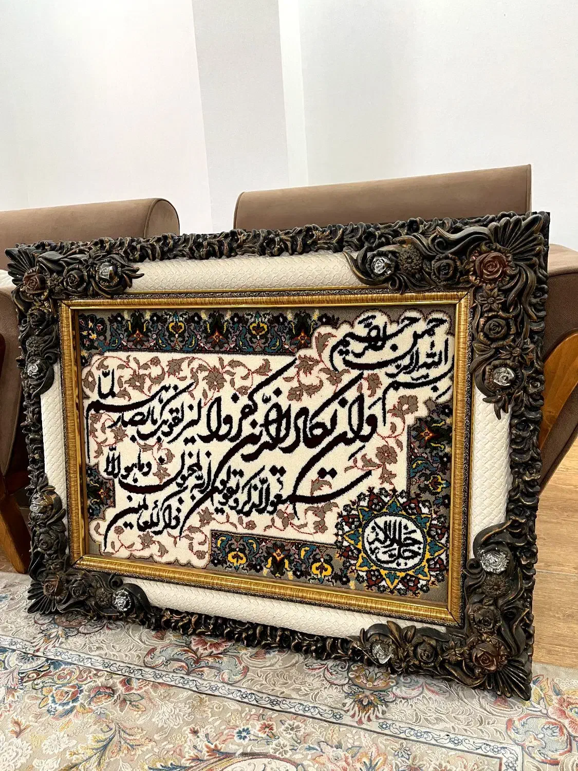 تابلو فرش|تابلو فرش|صومعهسرا, |دیوار