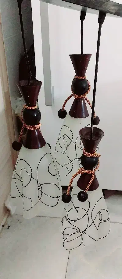 لوستر سه شاخه|لوستر و چراغ آویز|شاهین‌شهر, فردوسی|دیوار