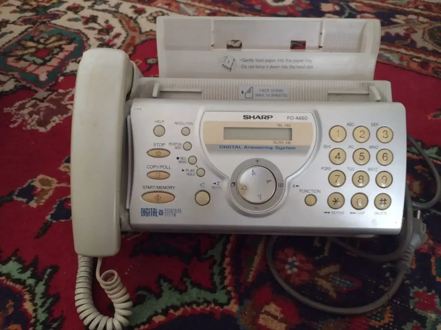 تلفن فکس شارپ A660|پرینتر، اسکنر، کپی، فکس|گرگان, |دیوار