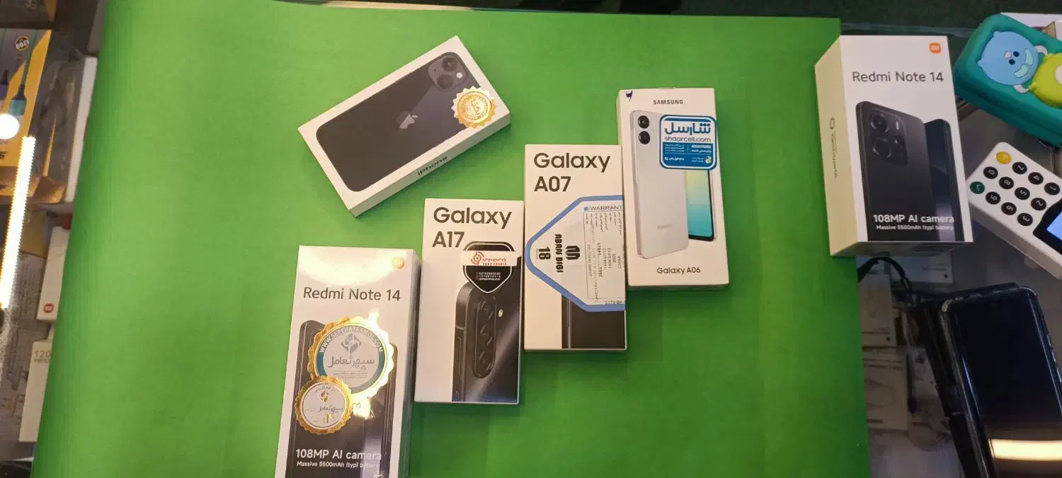 فروش انواع موبایل A06.A07.Note14.13 از دم قسط|موبایل|مشهد, اقبال|دیوار