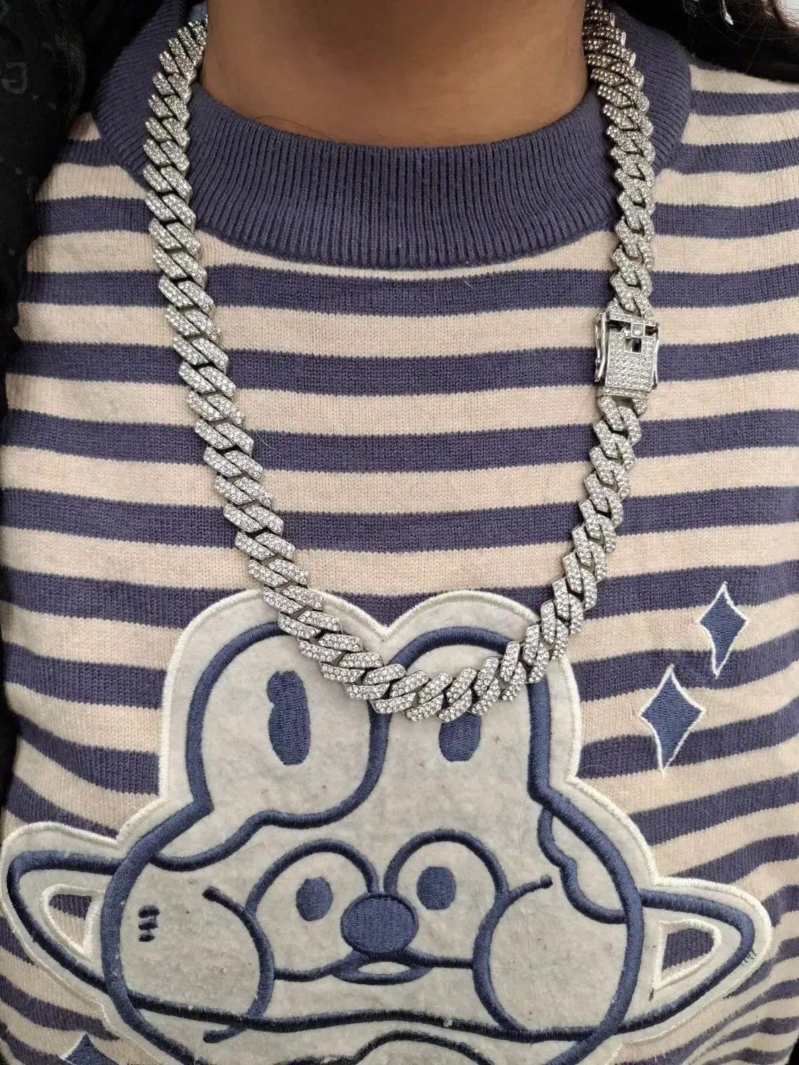 گردنبند استیل تمام نگین|بدلیجات|تهران, هفت حوض|دیوار