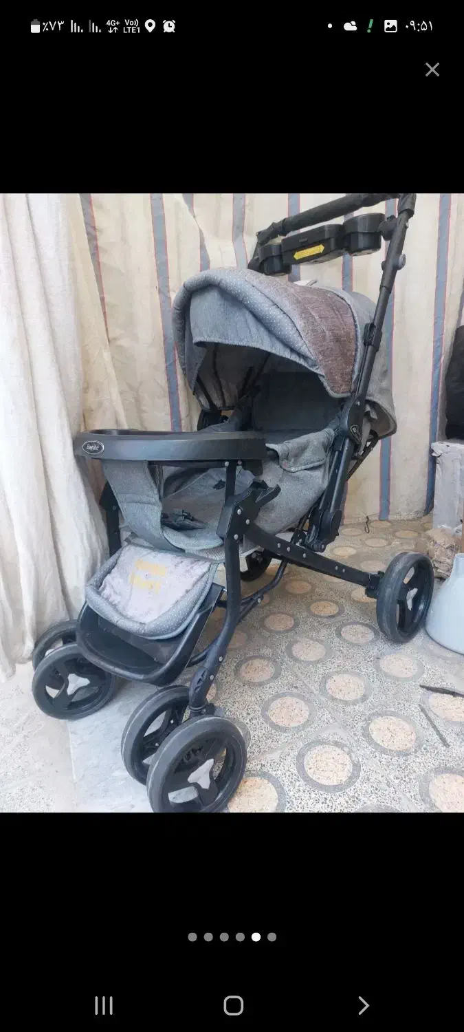 کالسکه و روروک درحد نو|کالسکه و لوازم جانبی|اصفهان, گرکان|دیوار