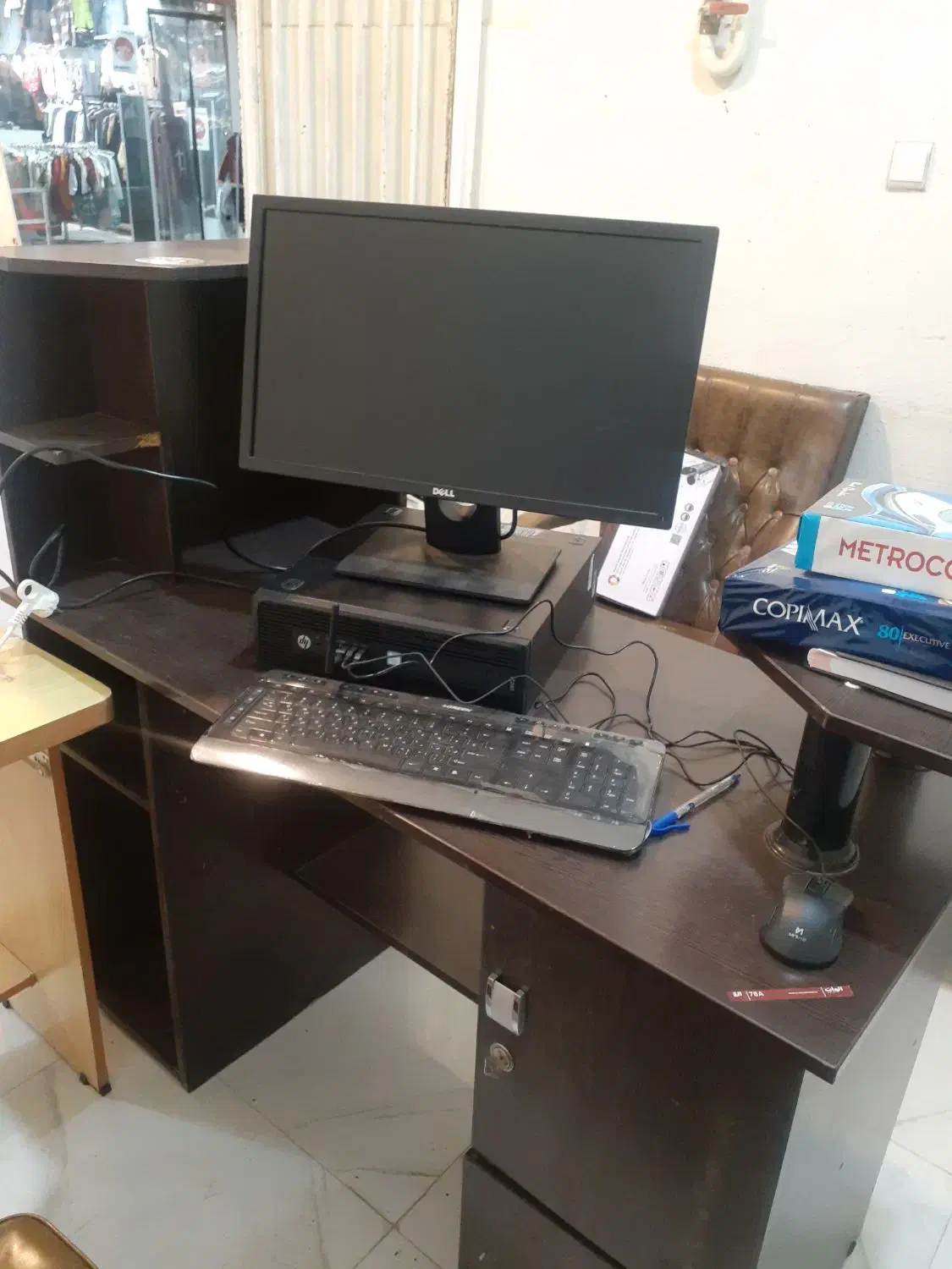 کامپیوتر سالم ومیز وصندلی|میز تحریر و کامپیوتر|خمین, |دیوار