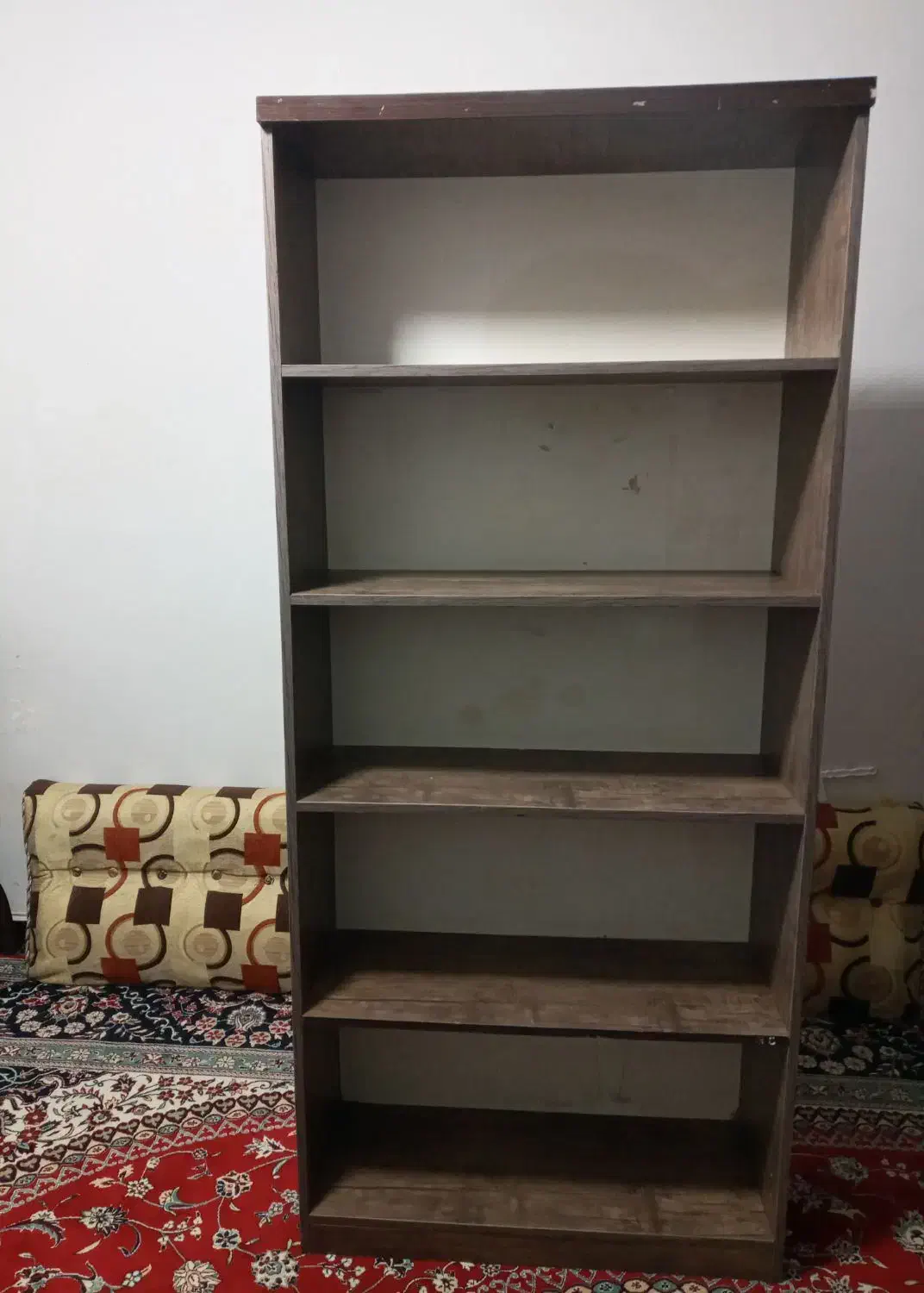 کتابخانه یا قفسه چوبی|کتابخانه، شلف، قفسه‌های دیواری|کرمانشاه, |دیوار