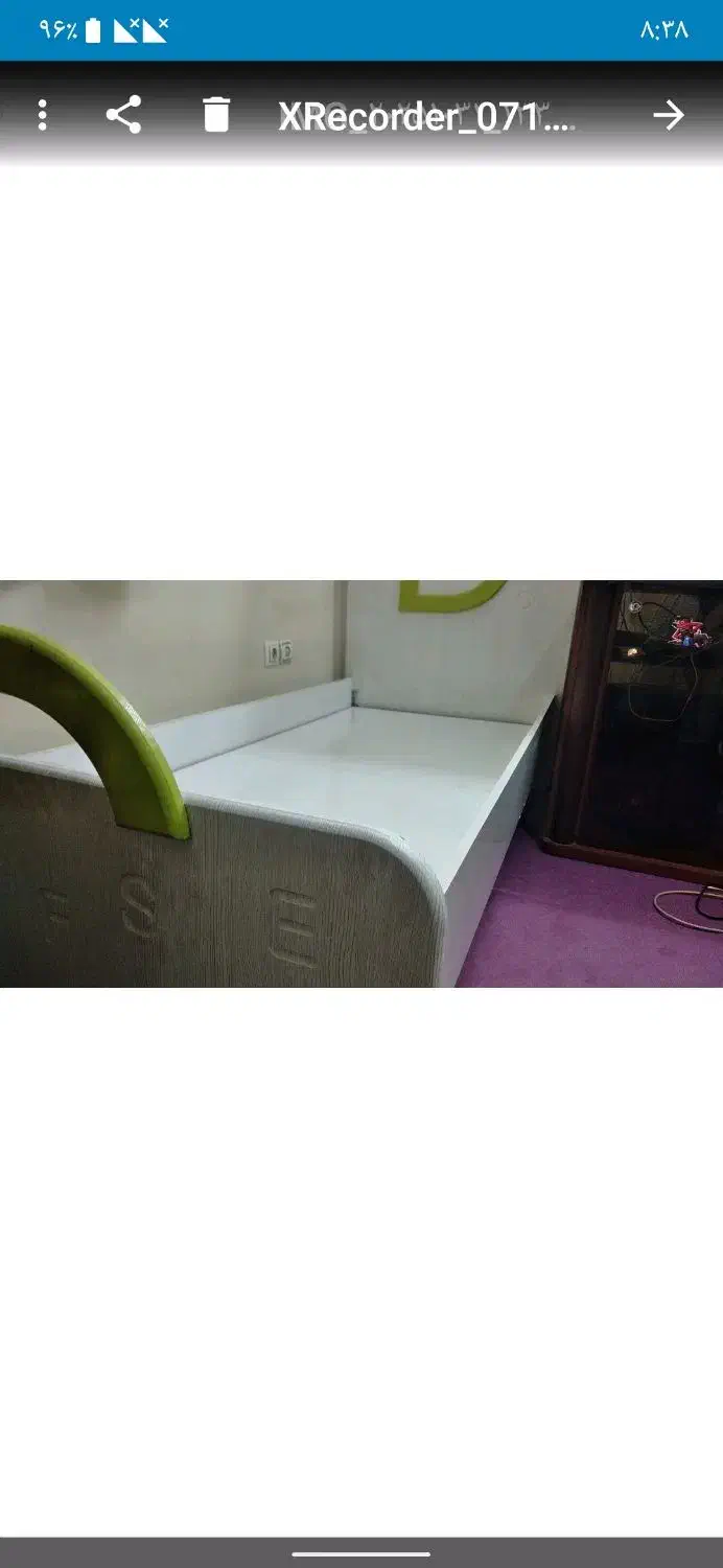 فروش تختخواب نوجوان بهمراه تشک|تخت و سرویس خواب|شیراز, میدان قائم|دیوار