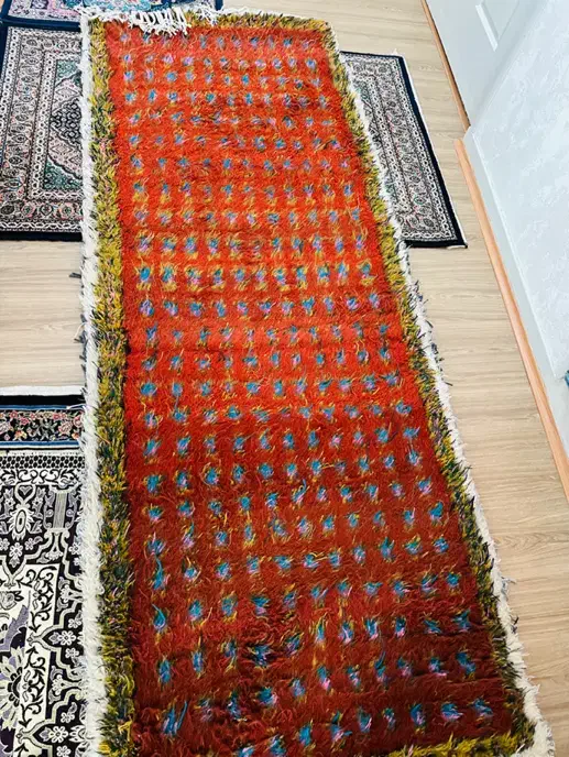 فرش کناره دستبافت|فرش|اردبیل, |دیوار