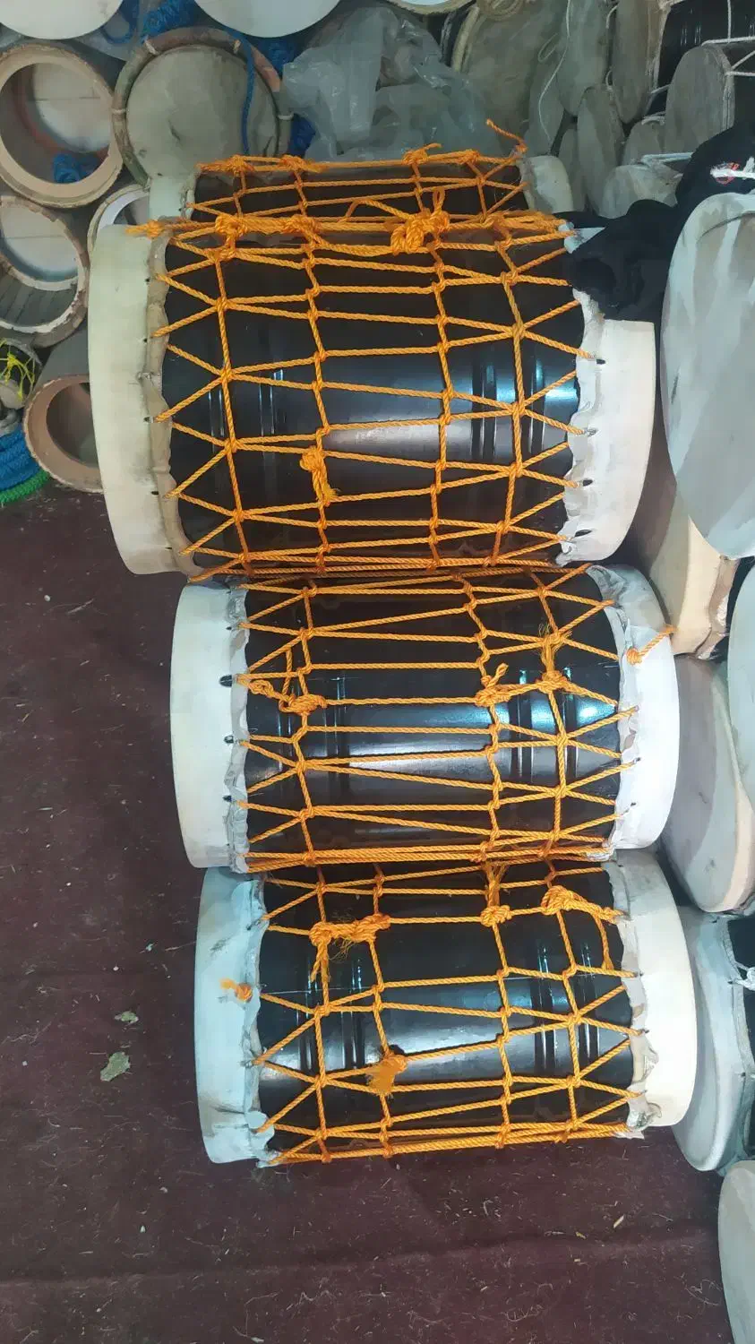 کارگاه دمام سنج بوق|درام و پرکاشن|برازجان, |دیوار