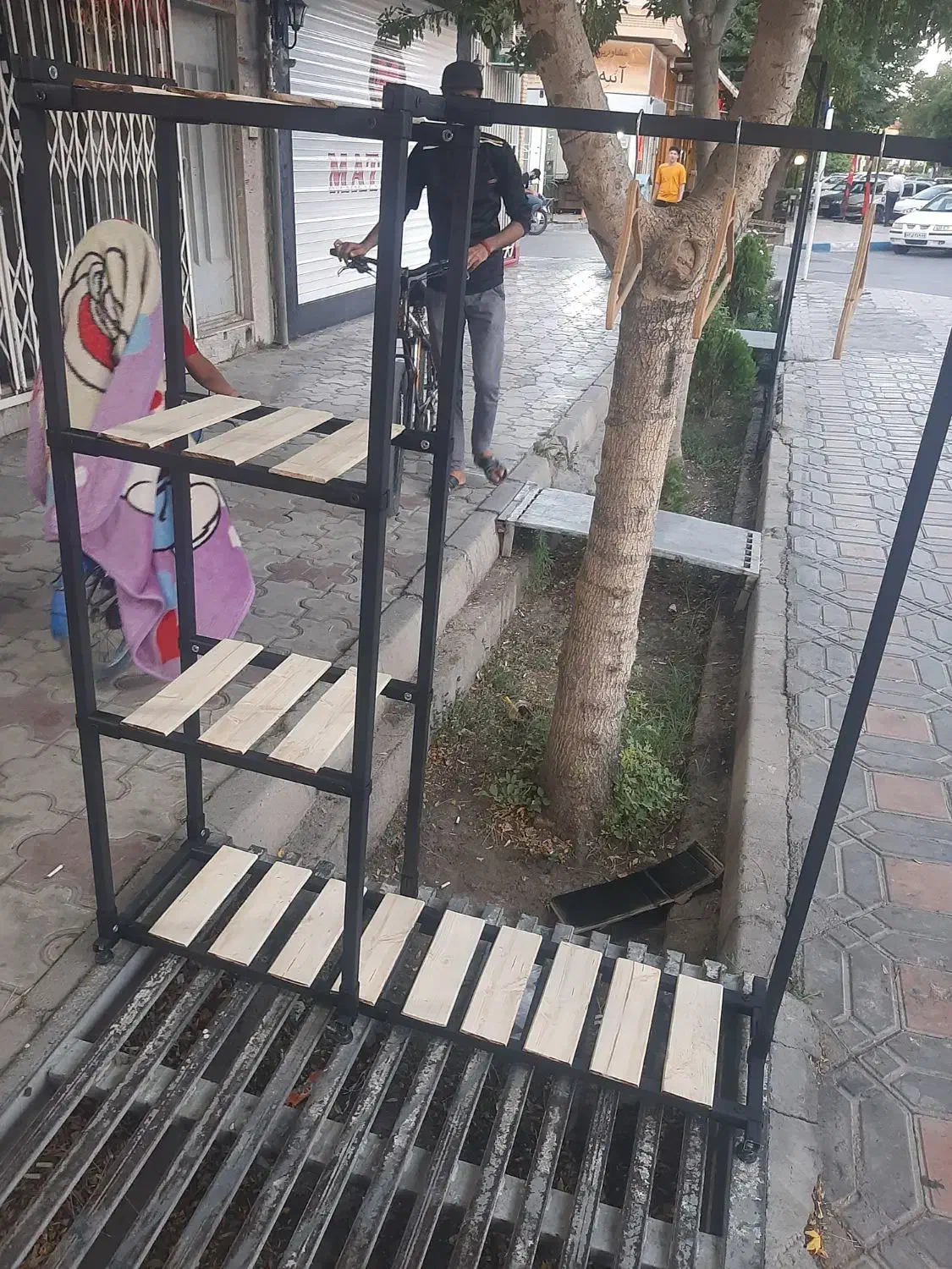 رگال پروفیل با چوب و ساده|کتابخانه، شلف، قفسههای دیواری|شاهینشهر, نظامی|دیوار