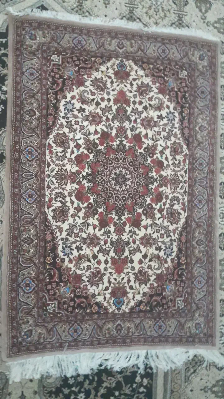 فرش زرنیم ابعاد 114 در 170|فرش|سنندج, |دیوار