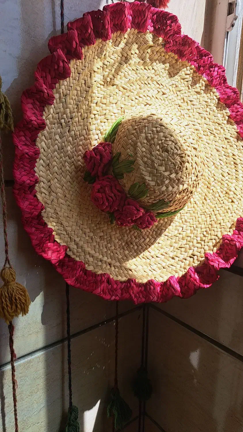 کلاه حصیری|صنایع دستی و سایر لوازم تزئینی|شاهین‌شهر, شهرک گلدیس|دیوار