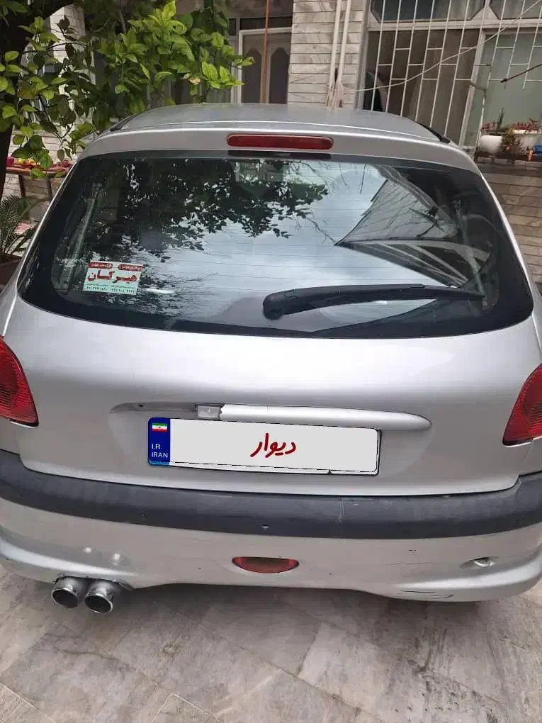 خودرو پژو ۲۰۶ تیپ ۲|خودرو سواری و وانت|گرگان, |دیوار