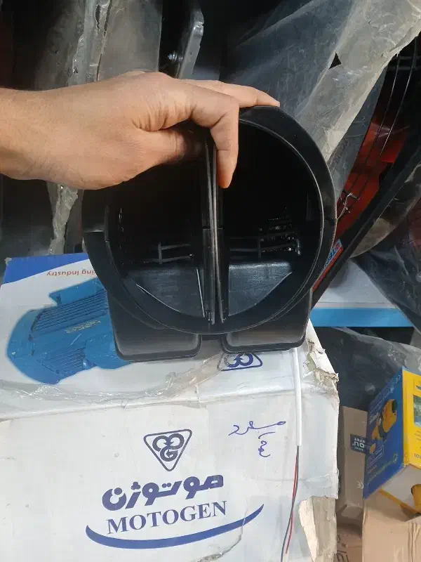 بلوئر دوپروانه سانترفیوژ هواکش صنعتی|پنکه و تصفیه‌کنندهٔ هوا|قم, شهدا|دیوار