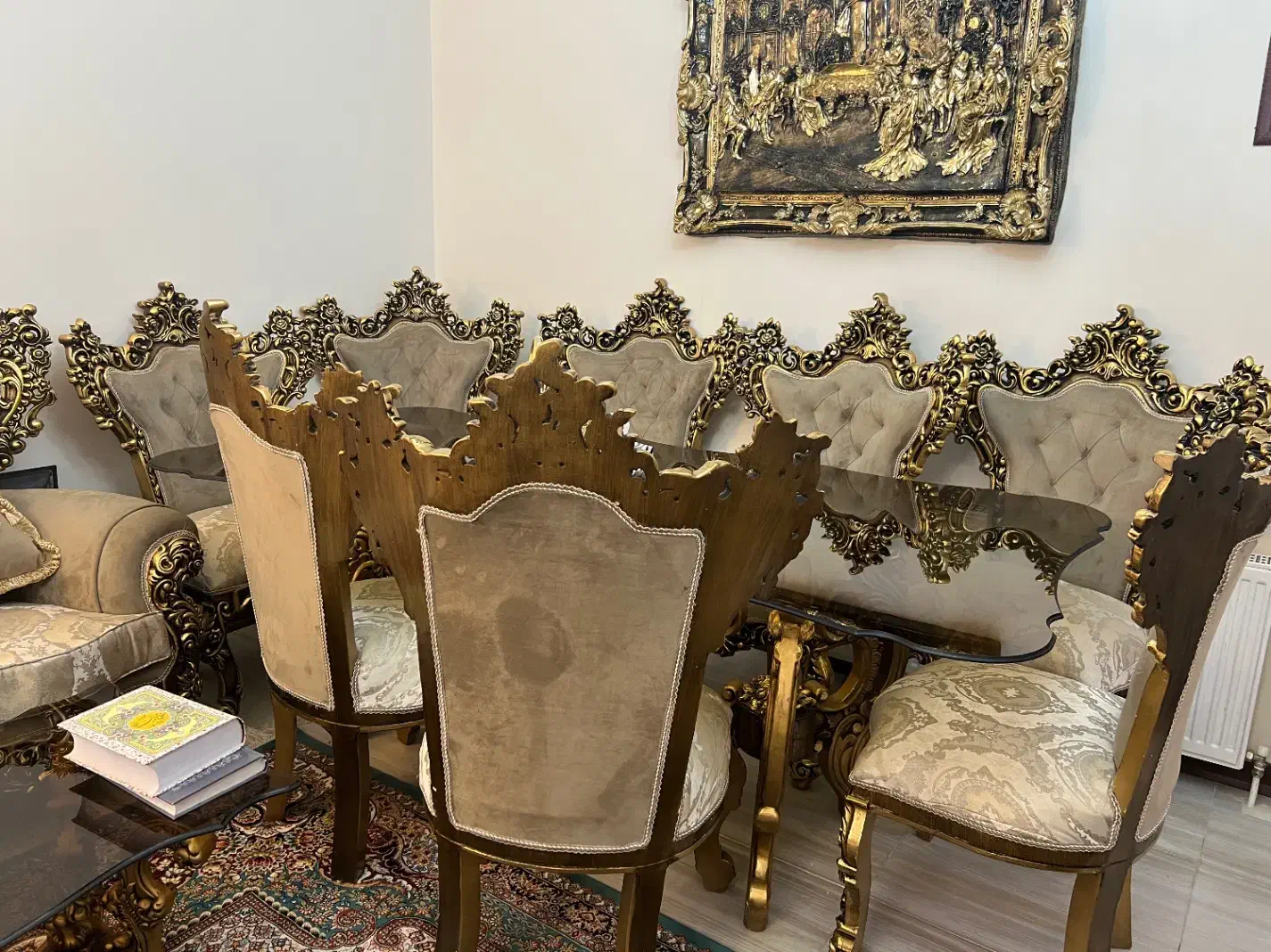 مبلمان سلطنتی|مبلمان خانگی و میز عسلی|پردیس, فاز ۲|دیوار