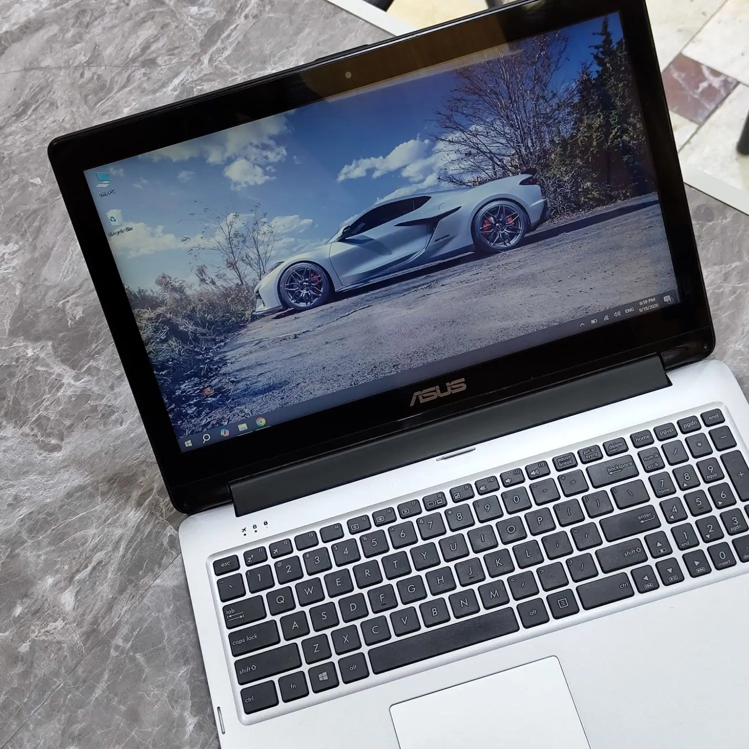 لپتاپ i7 ASUS رم ۸ حافظه 256 SSD-سایفر سیستم|رایانه همراه|تبریز, |دیوار