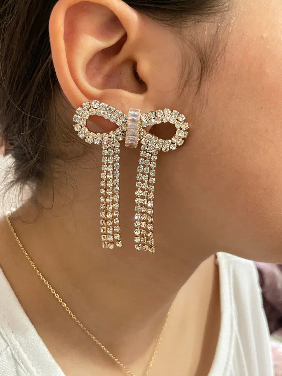 گوشواره پاپیون بزرگ|بدلیجات|شیراز, شهرک بزین|دیوار