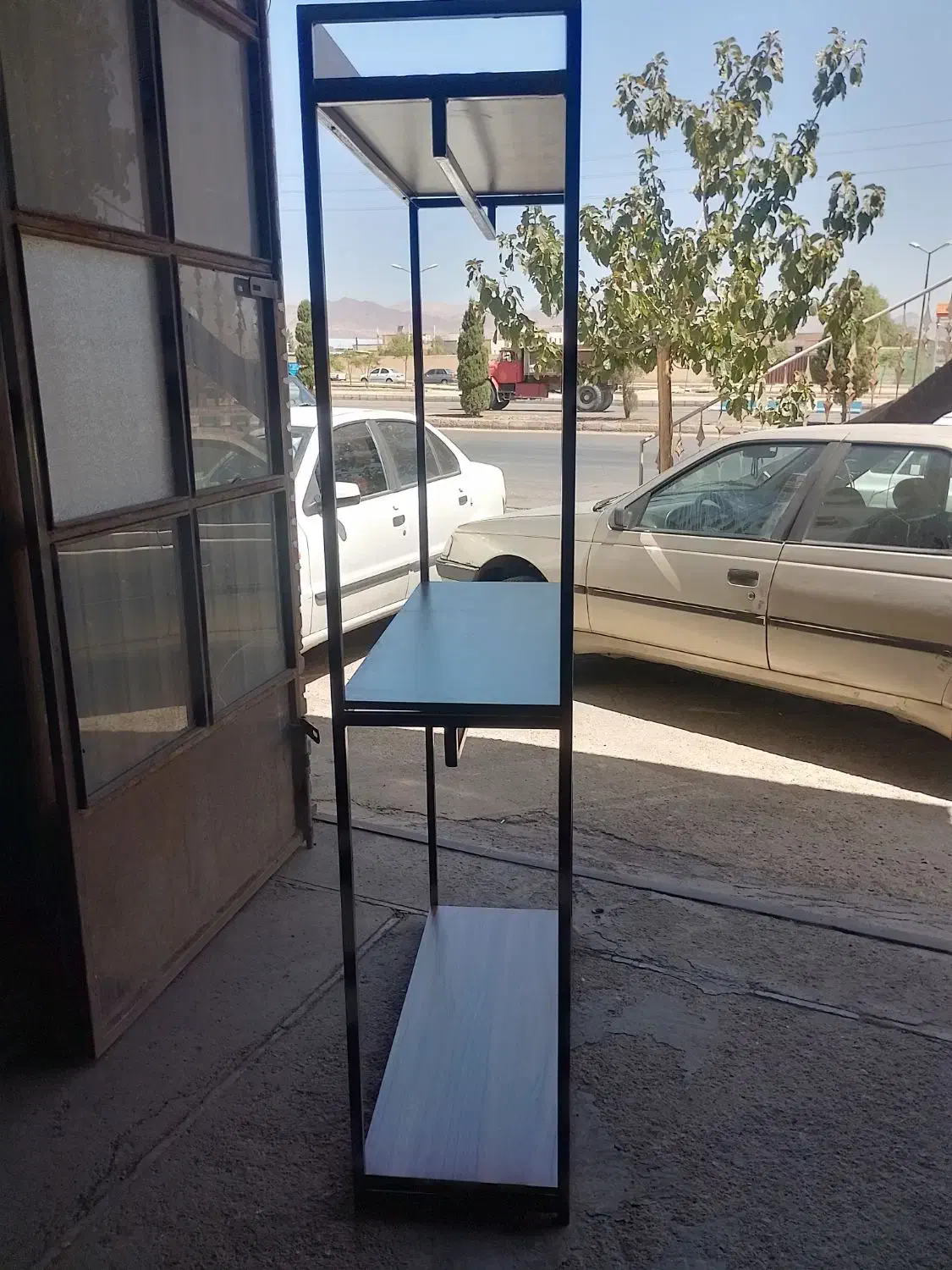 دو طبقه آویز|بندرخت و رختآویز|سمنان, |دیوار