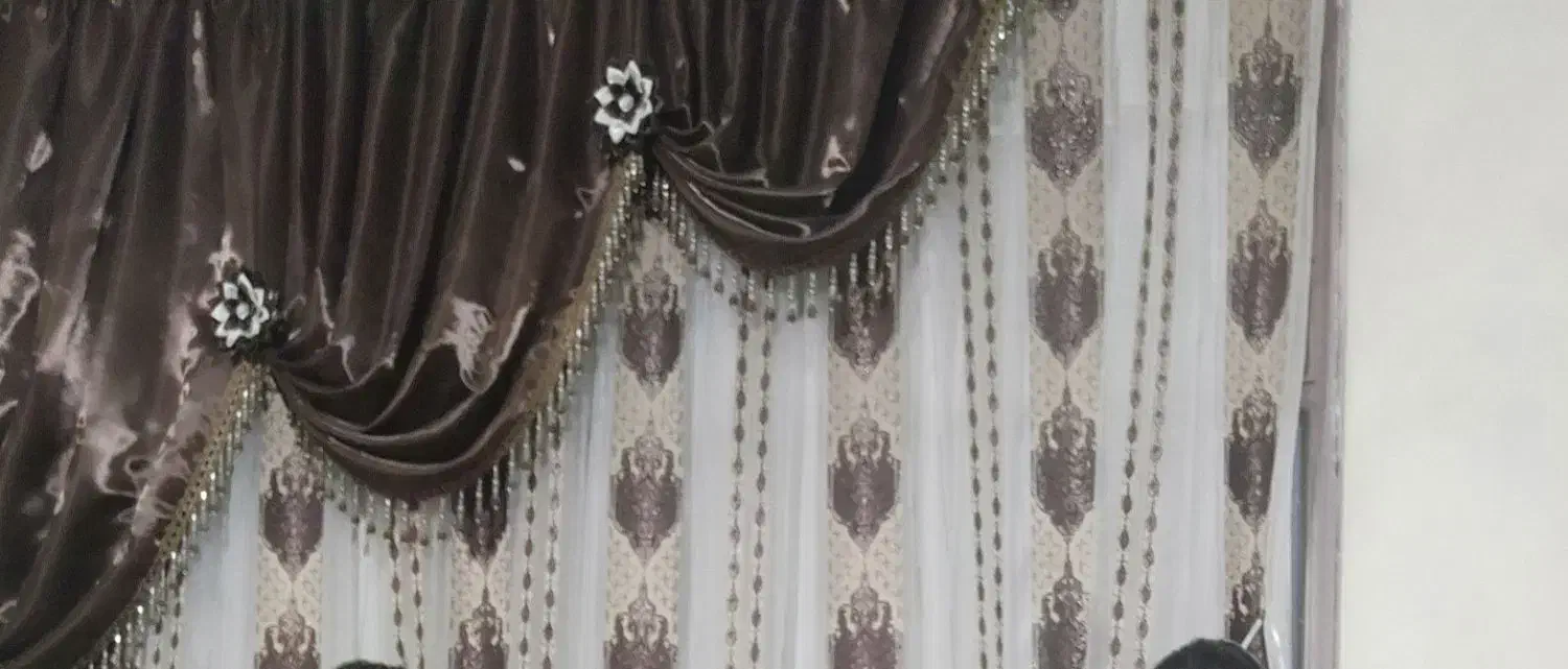 پرده پذیرایی|پرده، رانر، رومیزی|ری, شهید غیوری (ابن باویه)|دیوار