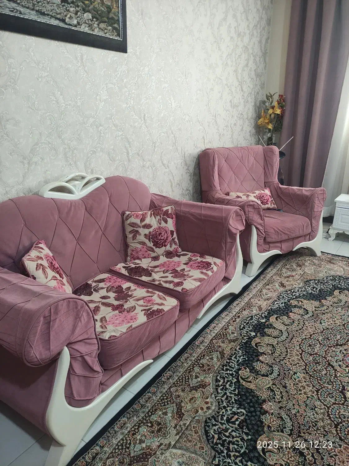 مبل راحتی ۶ نفره|مبلمان خانگی و میز عسلی|ماهدشت, |دیوار