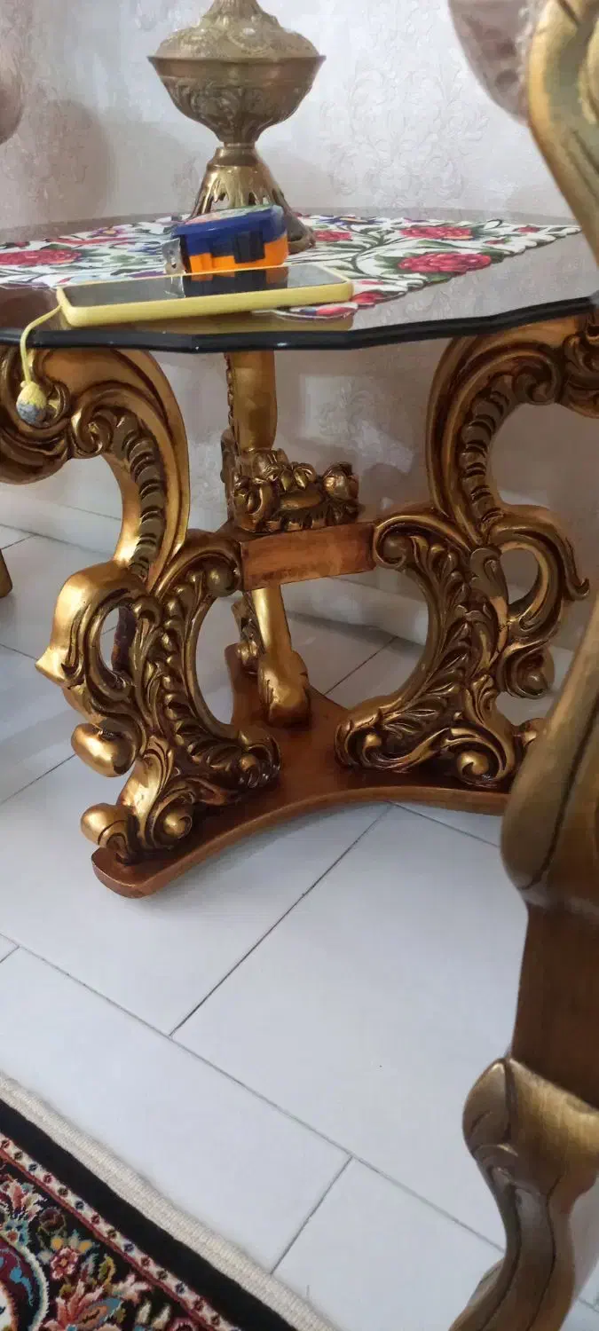 مبل ۹ نفره استیل|مبلمان خانگی و میز عسلی|اندیشه, اندیشه فاز ۵|دیوار