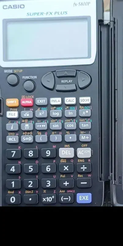 ماشین حساب مهندسی 5800در حد نو|لوازم التحریر|سپیدار, |دیوار