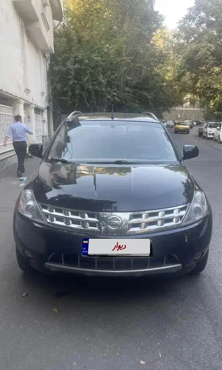 مورانو 2008 مشکی بدون تصادف عقب و جلو پلمپ|خودرو سواری و وانت|تهران, الهیه|دیوار