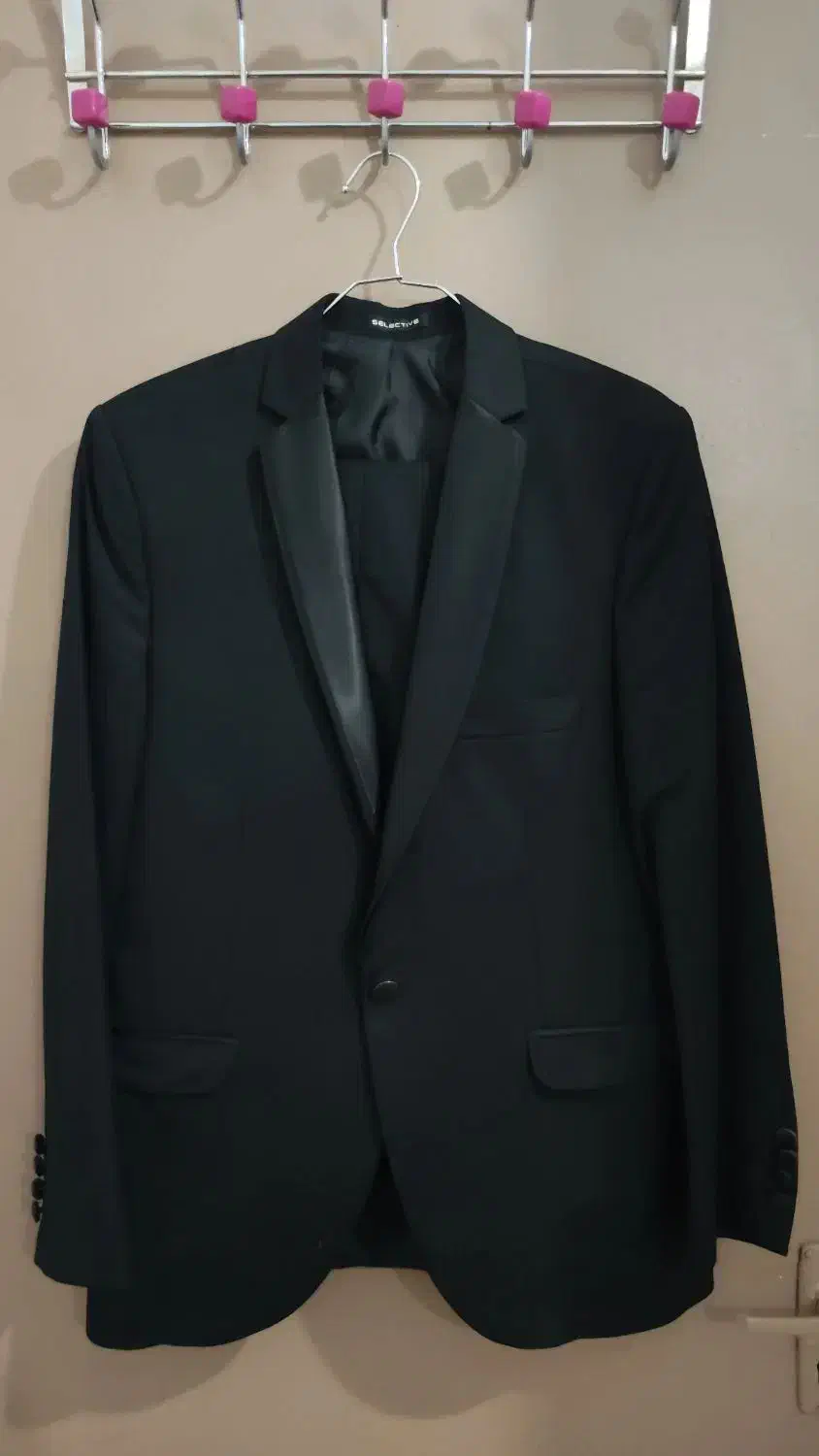 کت شلوار دامادی مشکی و سرمه ایی|لباس|دزفول, |دیوار