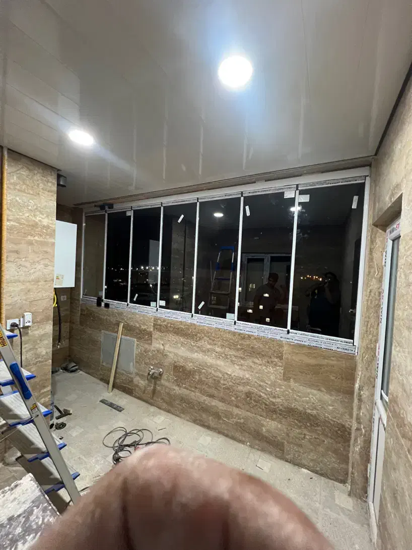 سیستم شیشه بالکن بنی رشید|مصالح و تجهیزات ساختمان|بندر ماهشهر, |دیوار