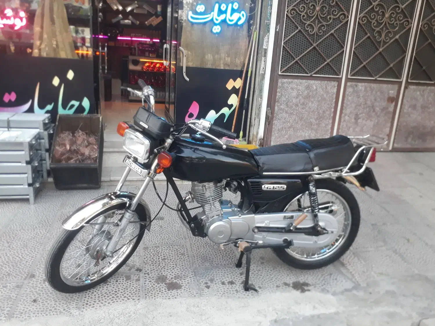 هندا ۱۲۵ مزایده|موتورسیکلت|شاهدشهر, |دیوار