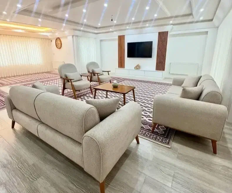 مبلمان اهورا ۷ نفره با چک صیادی|مبلمان خانگی و میز عسلی|رباط‌کریم, رباط‌کریم|دیوار