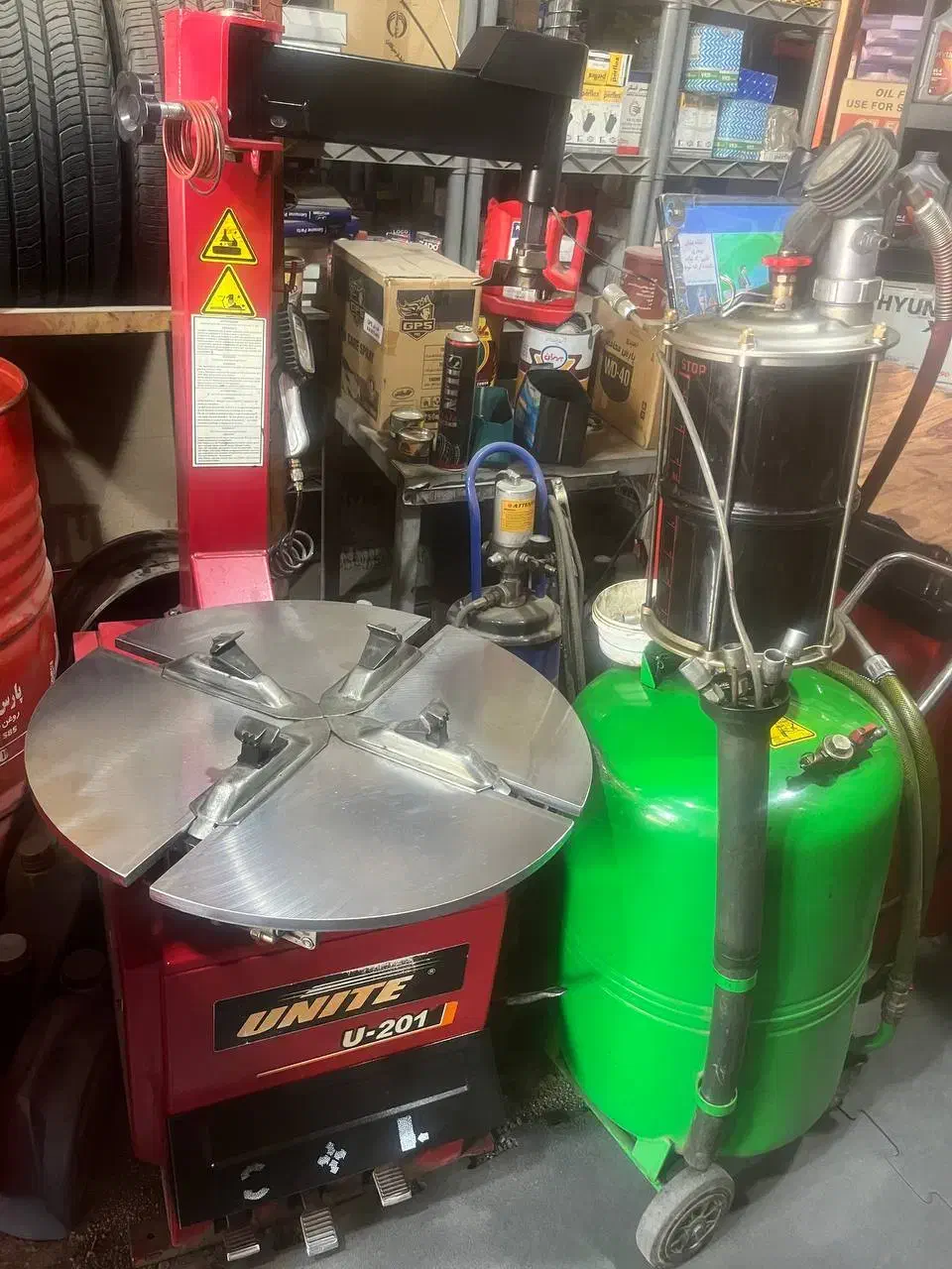 دستگاه لاستیک درآر یونیت ۲۰۱ و بالانس صفحه مانیتور|ماشینآلات صنعتی|تهران, شهرک فردوس (حسینی)|دیوار